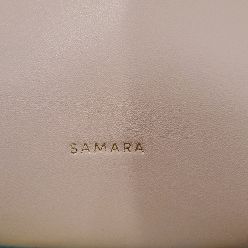 Samara Vegan Leather Peony Purse - Picture 2 of 4
